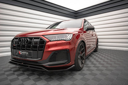 Maxton Design Audi SQ7 / Q7 S-Line MK2 (4M) Facelift Front Splitter