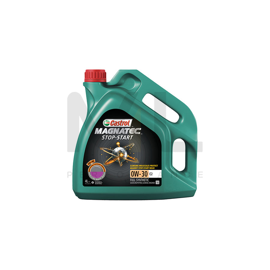 Castrol Magnatec Stop-Start C2 Engine Oil - 0W-30 - 4Ltr Engine Oil ML Performance UK ML Car Parts