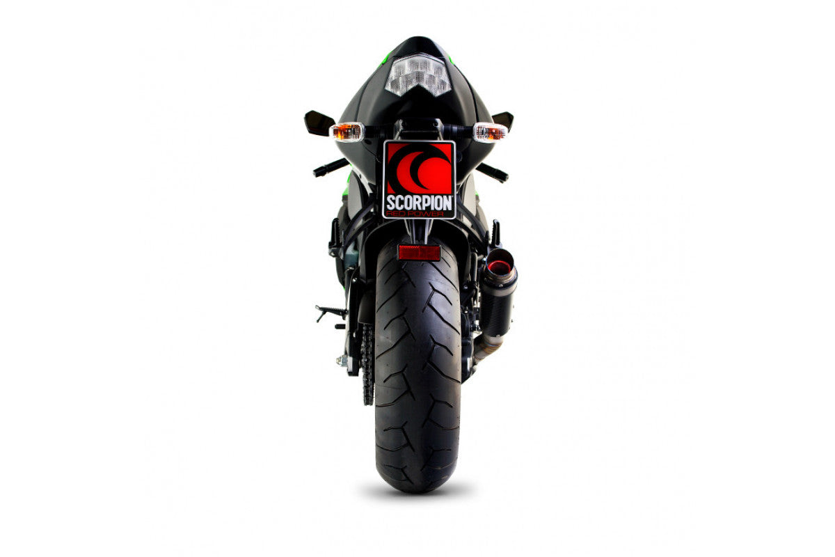 Scorpion KA1000CEM Kawasaki Ninja ZX-10R Rp1-Gp Slip-On - Carbon Fibre Sleeve | ML Performance US US