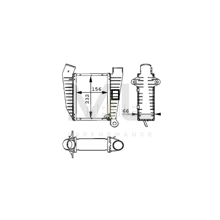 MAHLE ORIGINAL CI 45 000P Intercooler | ML Performance Car Parts