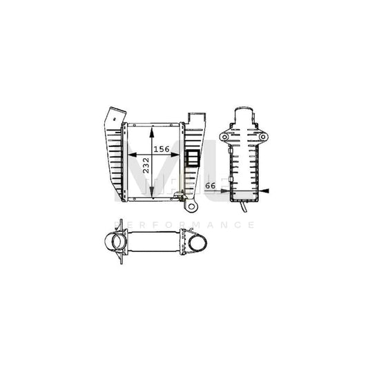 MAHLE ORIGINAL CI 45 000P Intercooler | ML Performance Car Parts