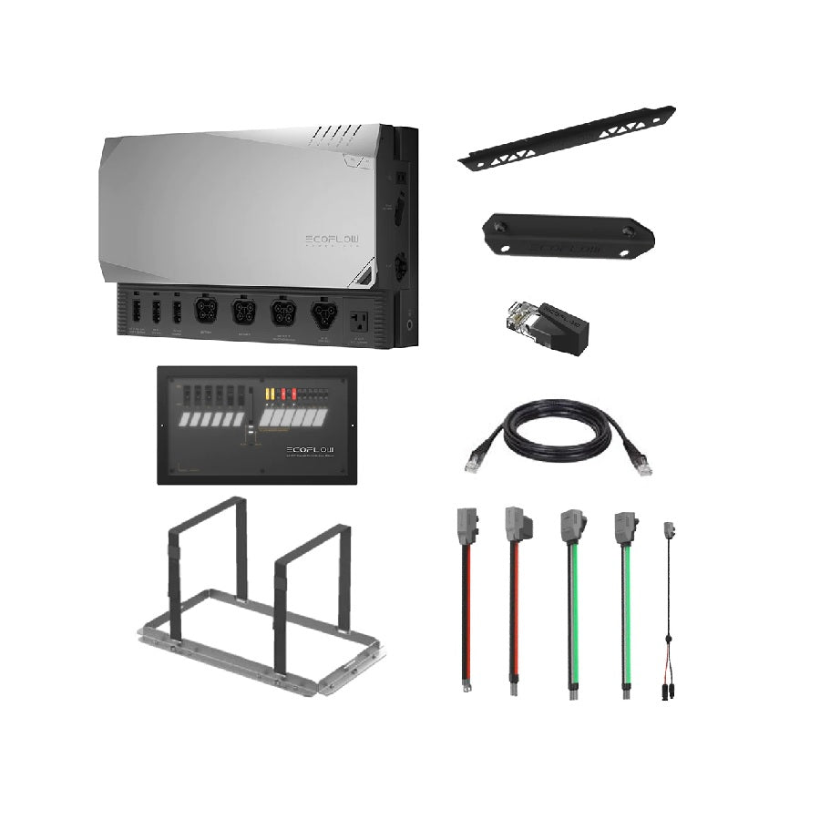 EcoFlow ZMM100-COMBO2-UK Get Set kit + Distribution Panel (Power Kits Combo 2) | ML Performance US Car Parts