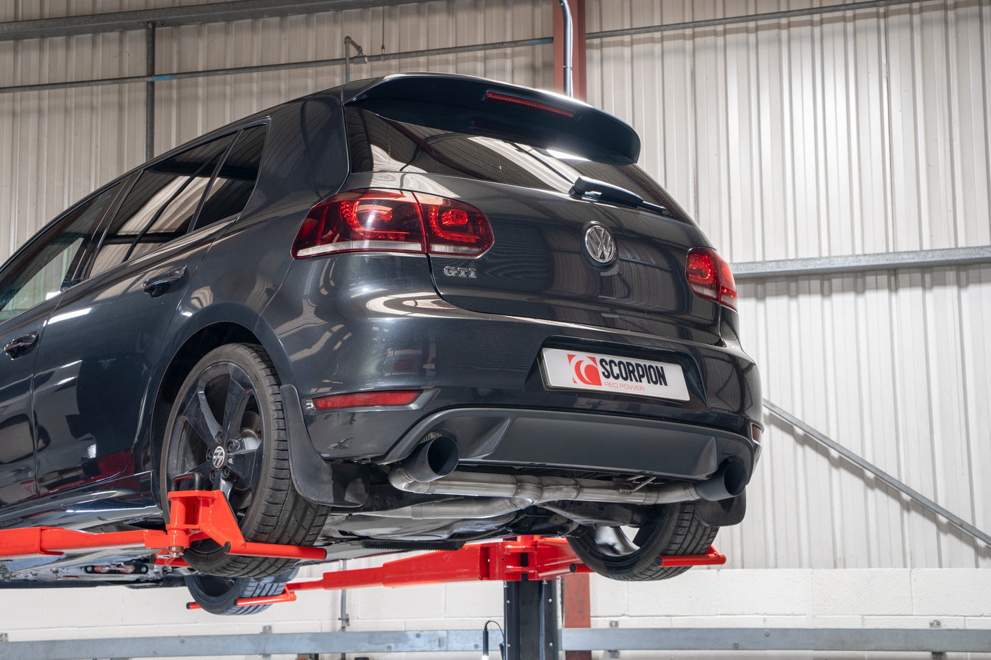 Scorpion SVWS071C VW Non-Resonated Predator Cat-Back System (Golf Mk6 Gti 2.0 Tsi & Edition 35) | ML Performance US US