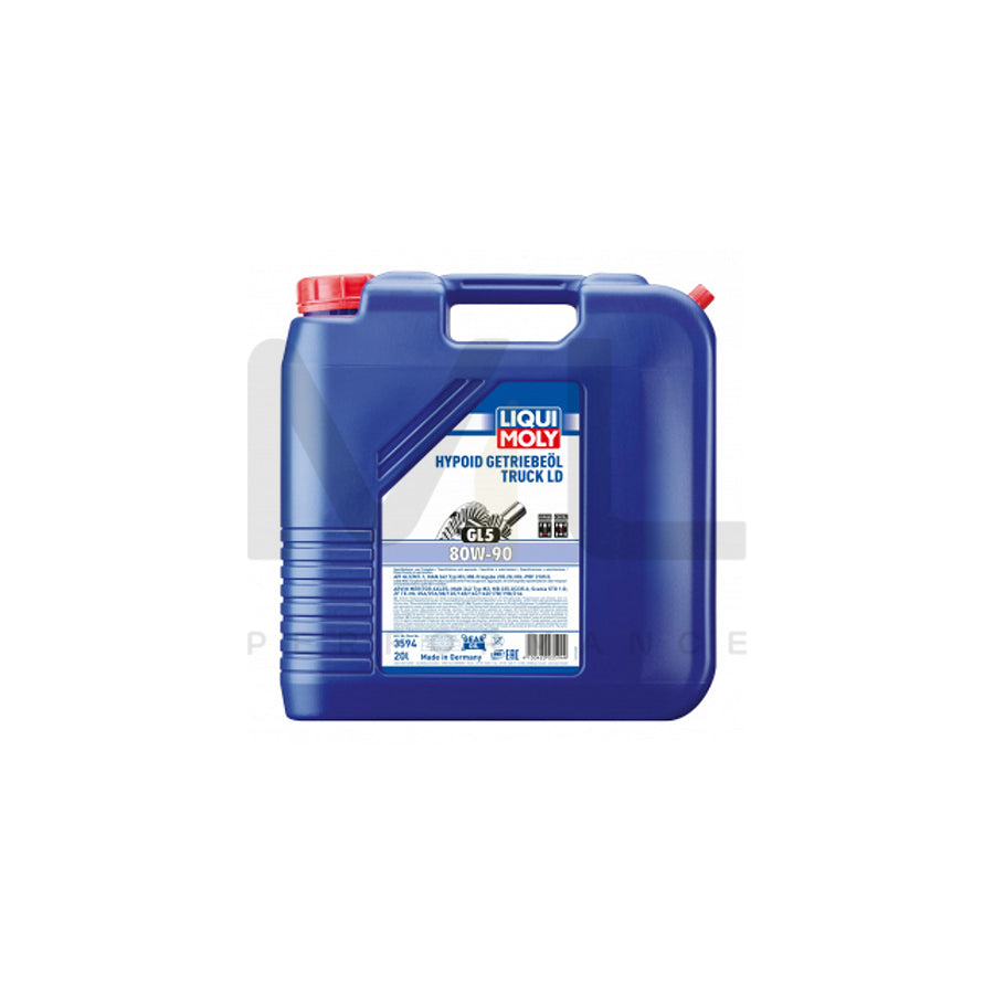 Liqui Moly Hypoid-Gear Oil Truck GL5 LD 80W-90 20l