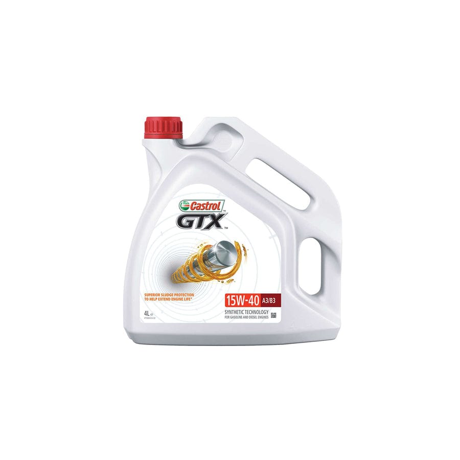 Castrol GTX 15W-40 A3/B3 - 4ltr | ML Performance UK Car Parts