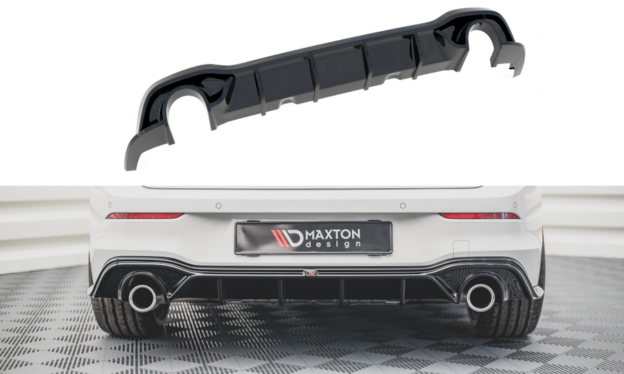 Maxton Design VW-GO-8-GTI-RS2T Rear Valance V.2 Volkswagen Golf GTI MK8 | ML Performance UK Car Parts