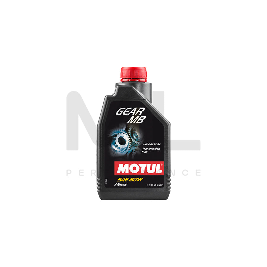 Motul Gear MB 80w Mineral Commercial Transmission Fluid 1l | Engine Oil | ML Car Parts UK | ML Performance