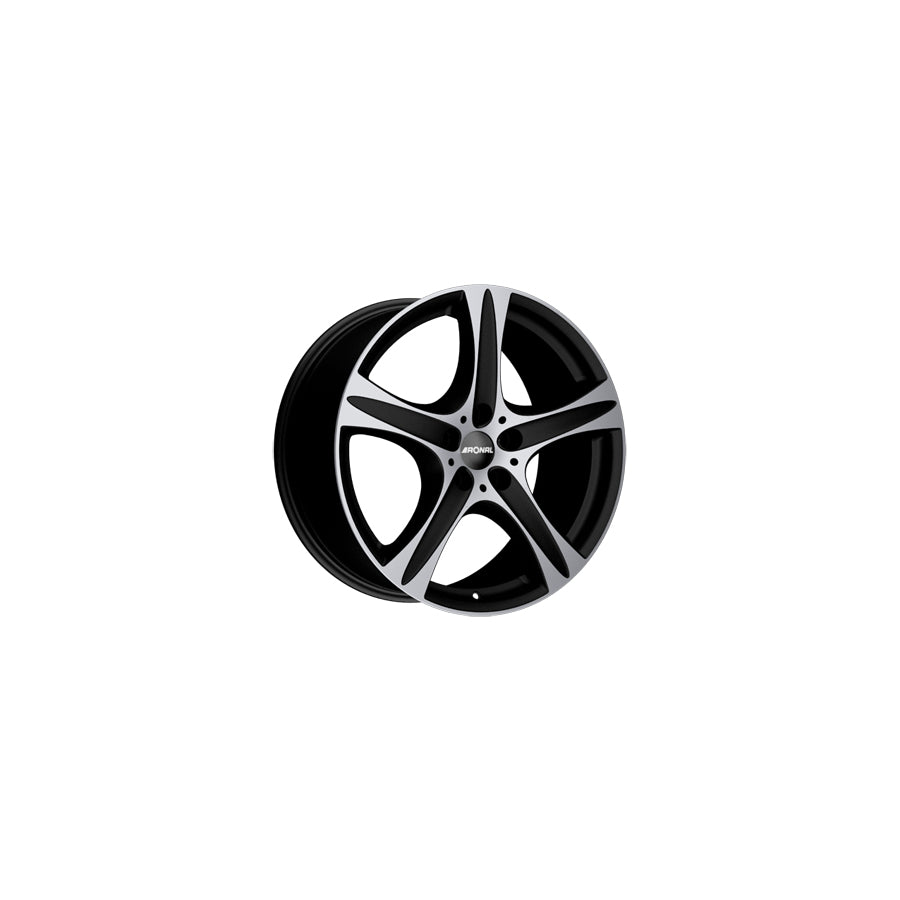 Ronal R55 SUV 9x19 ET30 55R9905.07X/332 Matt Black Front Diamond Cut Wheel | ML Performance US Car Parts