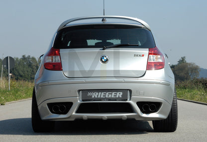 Rieger 00035019 BMW 1 Series E87 Rear Diffuser 2 | ML Performance UK Car Parts