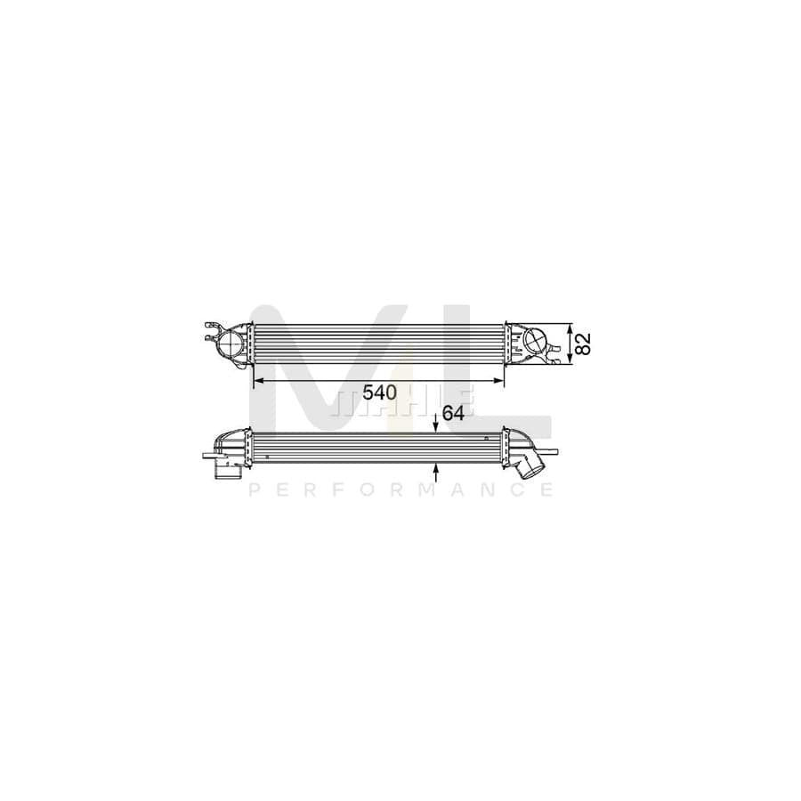 MAHLE ORIGINAL CI 188 000P Intercooler | ML Performance Car Parts