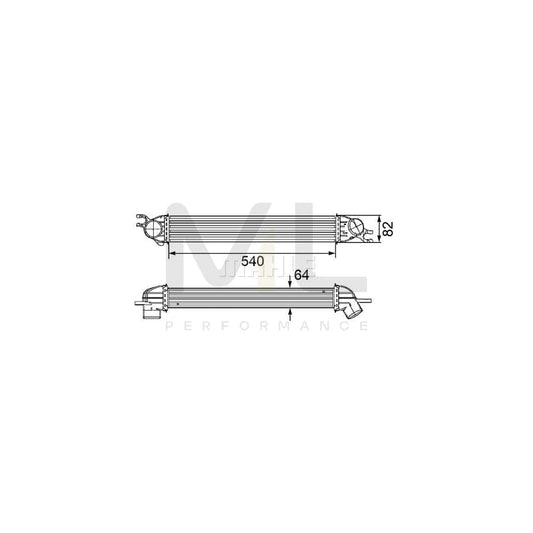 MAHLE ORIGINAL CI 188 000P Intercooler | ML Performance Car Parts