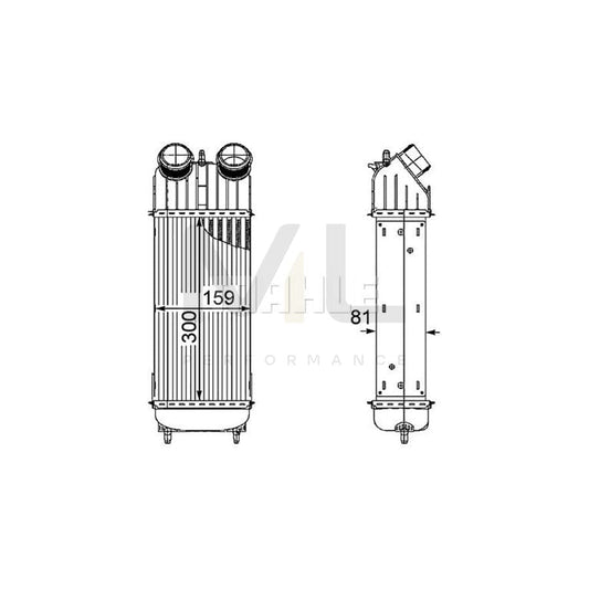 MAHLE ORIGINAL CI 172 000P Intercooler | ML Performance Car Parts