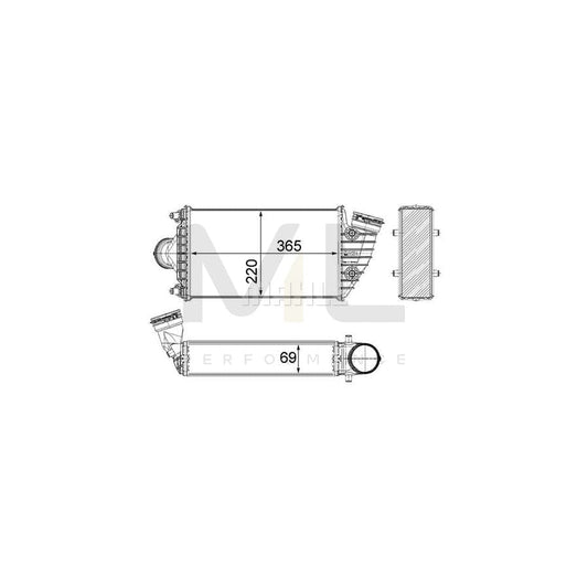 MAHLE ORIGINAL CI 380 000P Intercooler for PORSCHE 911 | ML Performance Car Parts