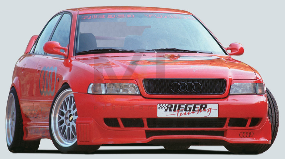 Rieger 00055013 Audi B5 A4 Front Splitter 3 | ML Performance UK Car Parts