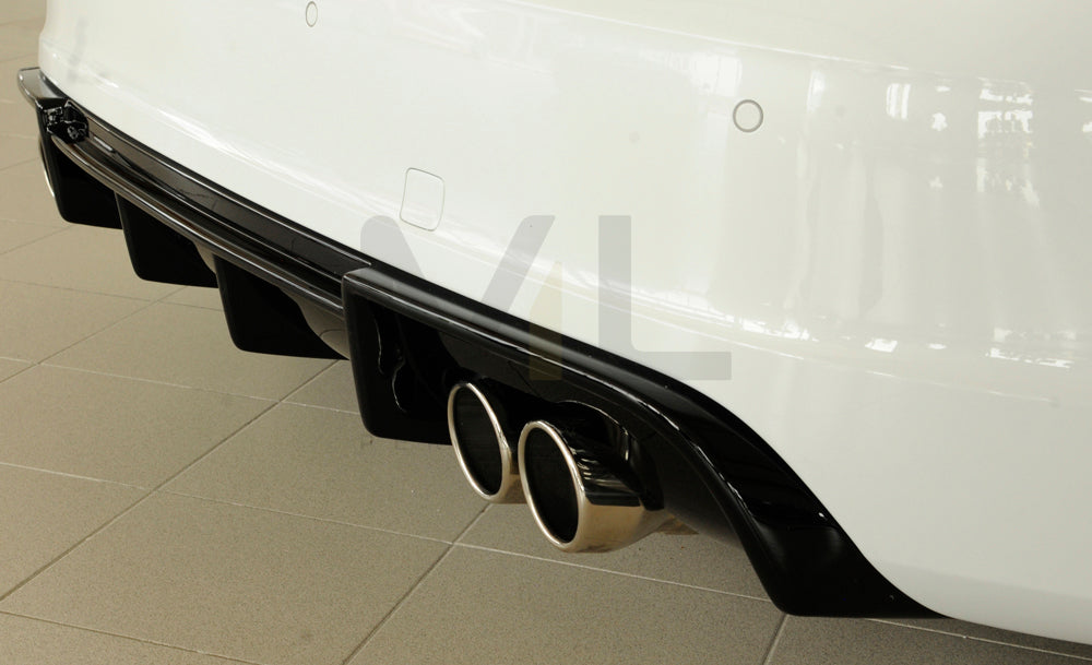 Rieger 00088142 Audi 8V A3 Rear Diffuser 4 | ML Performance UK Car Parts