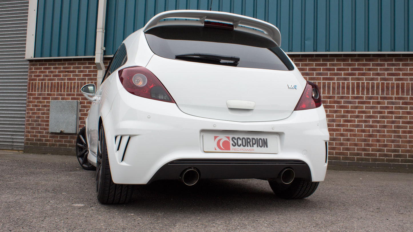 Scorpion SVXS055 Vauxhall Corsa D VXR/Nurburgring Non-Resonated Cat-Back System  | ML Performance US US