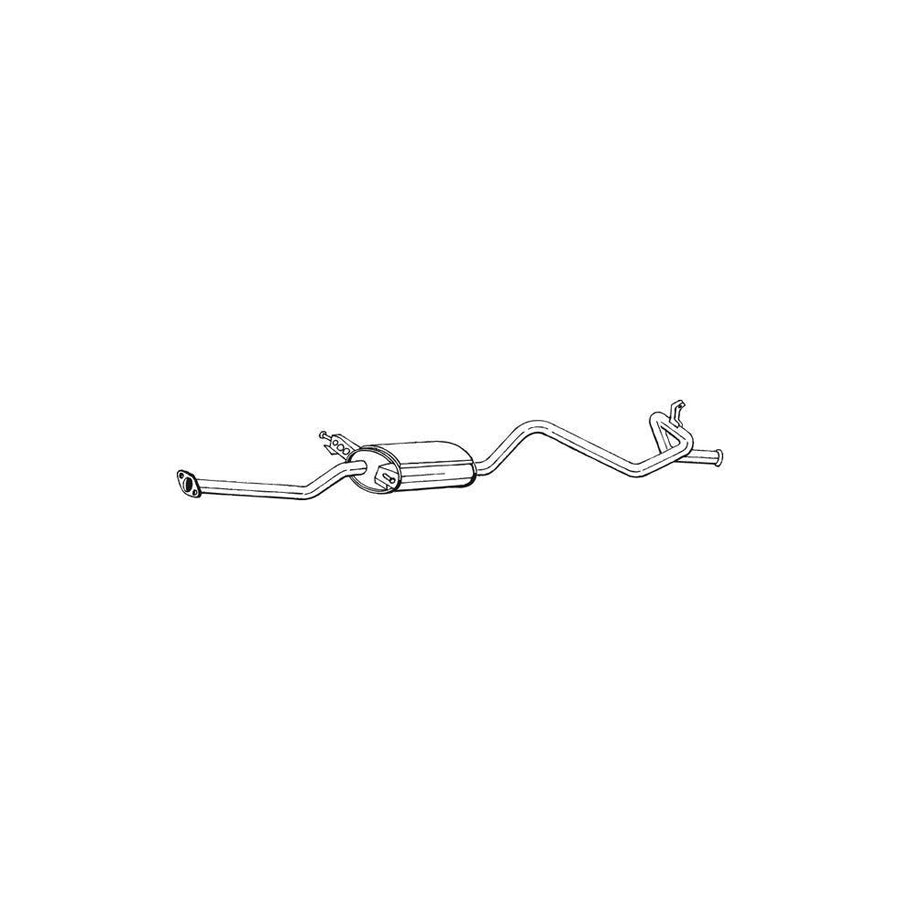 Bosal 288-217 Rear Silencer For Mitsubishi L300 / Delica Iii Minibus (P0_W, P1_W, P2_W)