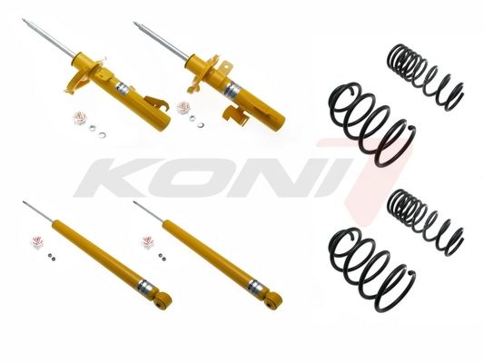 KONI 1140-0862 Suspension Kit, Coil Springs / Shock Absorbers For Volvo C30 (533) | ML Performance US