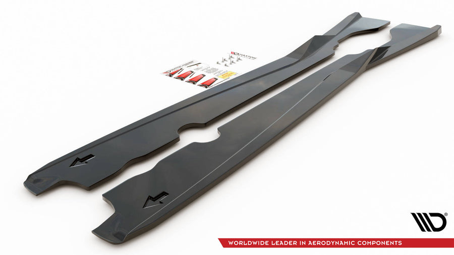 Maxton Design Chevrolet Corvette C8 Side Skirts Diffusers