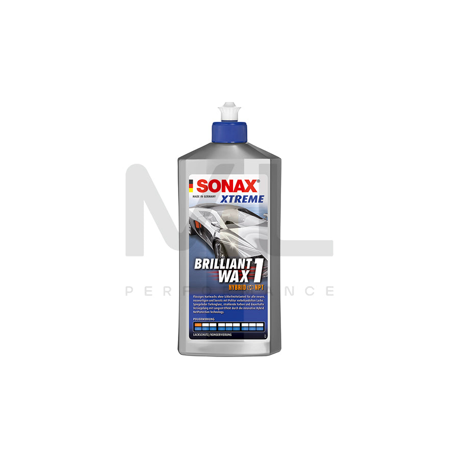 Sonax XTREME Brilliant Wax 1 Hybrid NPT 500ml | ML Performance Car Care