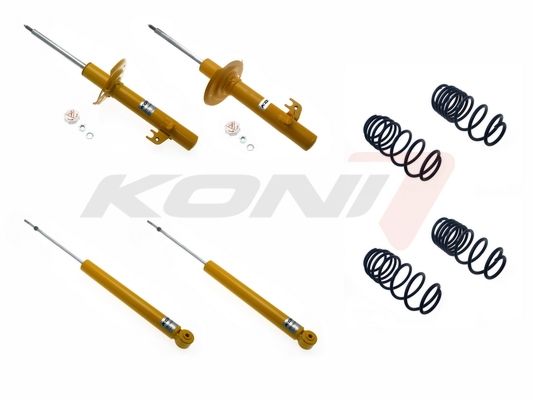 KONI 1140-1351 Suspension Kit, Coil Springs / Shock Absorbers For Mazda Mx-5 III (Nc) | ML Performance US