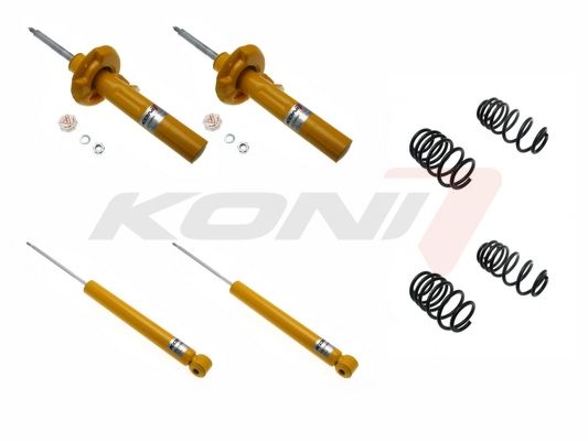 KONI 1140-1022 Suspension Kit, Coil Springs / Shock Absorbers For Audi Tt | ML Performance US