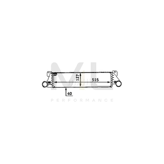 MAHLE ORIGINAL CI 49 000P Intercooler for BMW 3 Series | ML Performance Car Parts