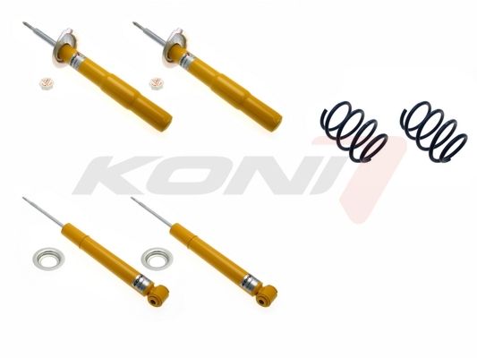 KONI 1140-2554 Suspension Kit, Coil Springs / Shock Absorbers For BMW 5 Saloon (E60) | ML Performance US