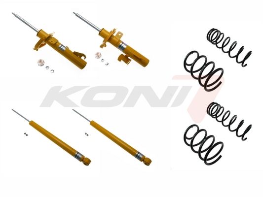 KONI 1140-2285 Suspension Kit, Coil Springs / Shock Absorbers For Mazda 3 | ML Performance US