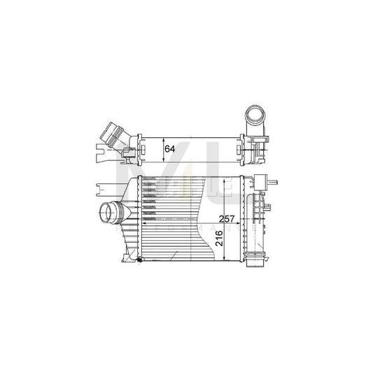 MAHLE ORIGINAL CI 498 000S Intercooler | ML Performance Car Parts