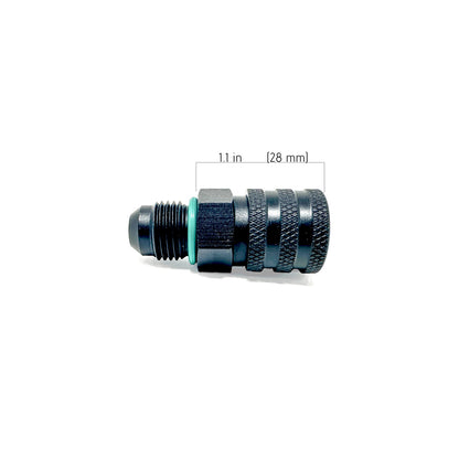 Precision Raceworks 201-0274 AN6 Male Flare/ORB to 5/16" (7.89mm) Female Quick Connect | ML Perfromance UK