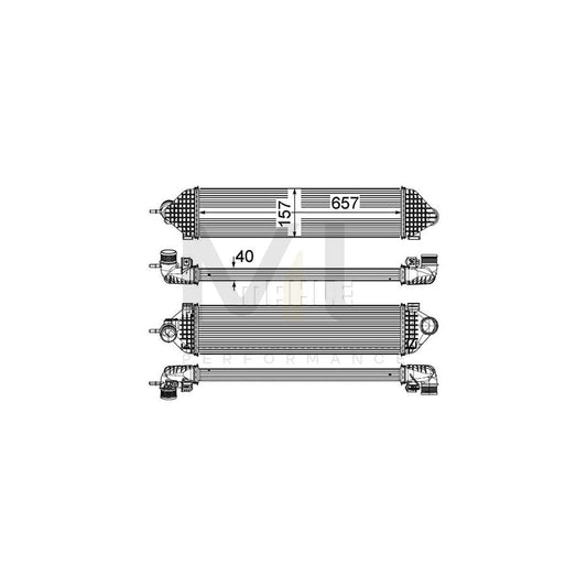MAHLE ORIGINAL CI 247 000P Intercooler | ML Performance Car Parts