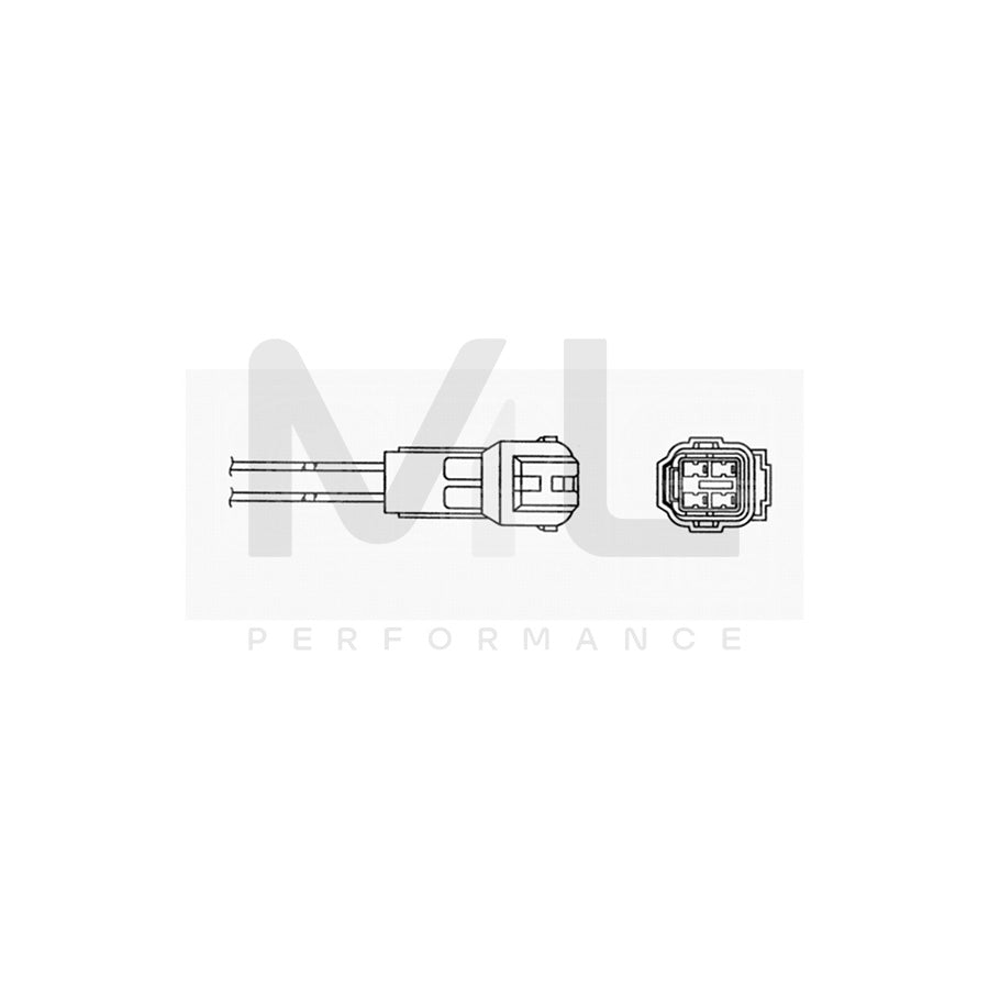 NTK Lambda Sensor / O2 Sensor (NGK 7952) - OZA668-EE13 | ML Car Parts UK | ML Performance