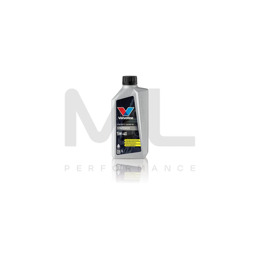 Valvoline SynPower 5w-40 Fully Synthetic Engine Oil 1l – ML Performance