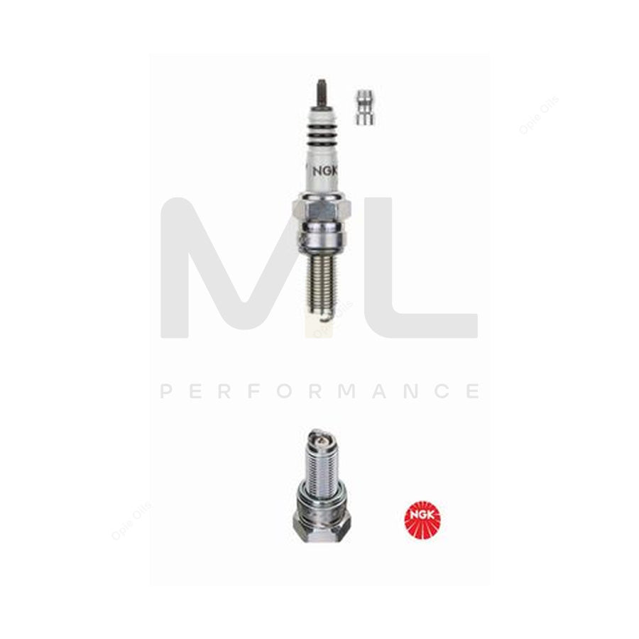 NGK CR7EIX (7385) - Iridium IX Spark Plug / Sparkplug - Taper Cut Ground Electrode | ML Car Parts UK | ML Performance