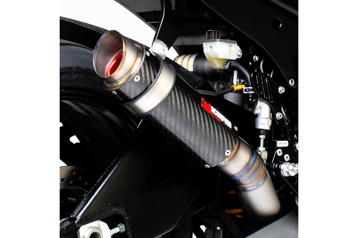 Scorpion SI1002CEM Suzuki GSX-R1000 Rp1-Gp Slip-On - Carbon Fibre Sleeve | ML Performance US US