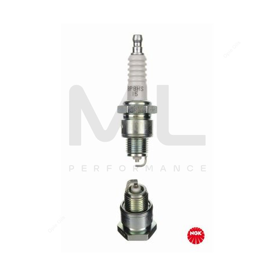 NGK BP8HS-15 (6729) - Standard Spark Plug / Sparkplug - Projected Centre Electrode | ML Car Parts UK | ML Performance