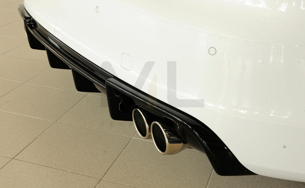 Rieger 00088142 Audi 8V A3 Rear Diffuser 5 | ML Performance UK Car Parts