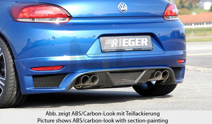 Rieger 00014108 VW 13 Mk3 Scirocco Rear Diffuser 1 | ML Performance UK Car Parts