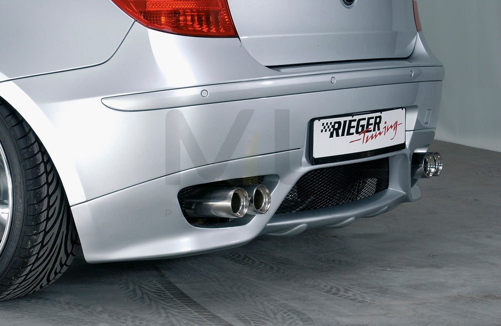 Rieger 00035019 BMW 1 Series E87 Rear Diffuser 4 | ML Performance UK Car Parts