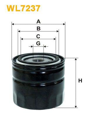 WIX Filters WL7237 Oil Filter