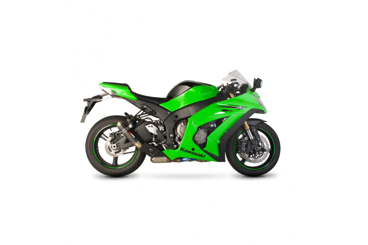 Scorpion KA1002CEM Kawasaki Ninja ZX-10R Rp1-Gp Slip-On - Carbon Fibre Sleeve | ML Performance US US