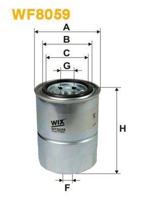 WIX Filters WF8059 Fuel Filter