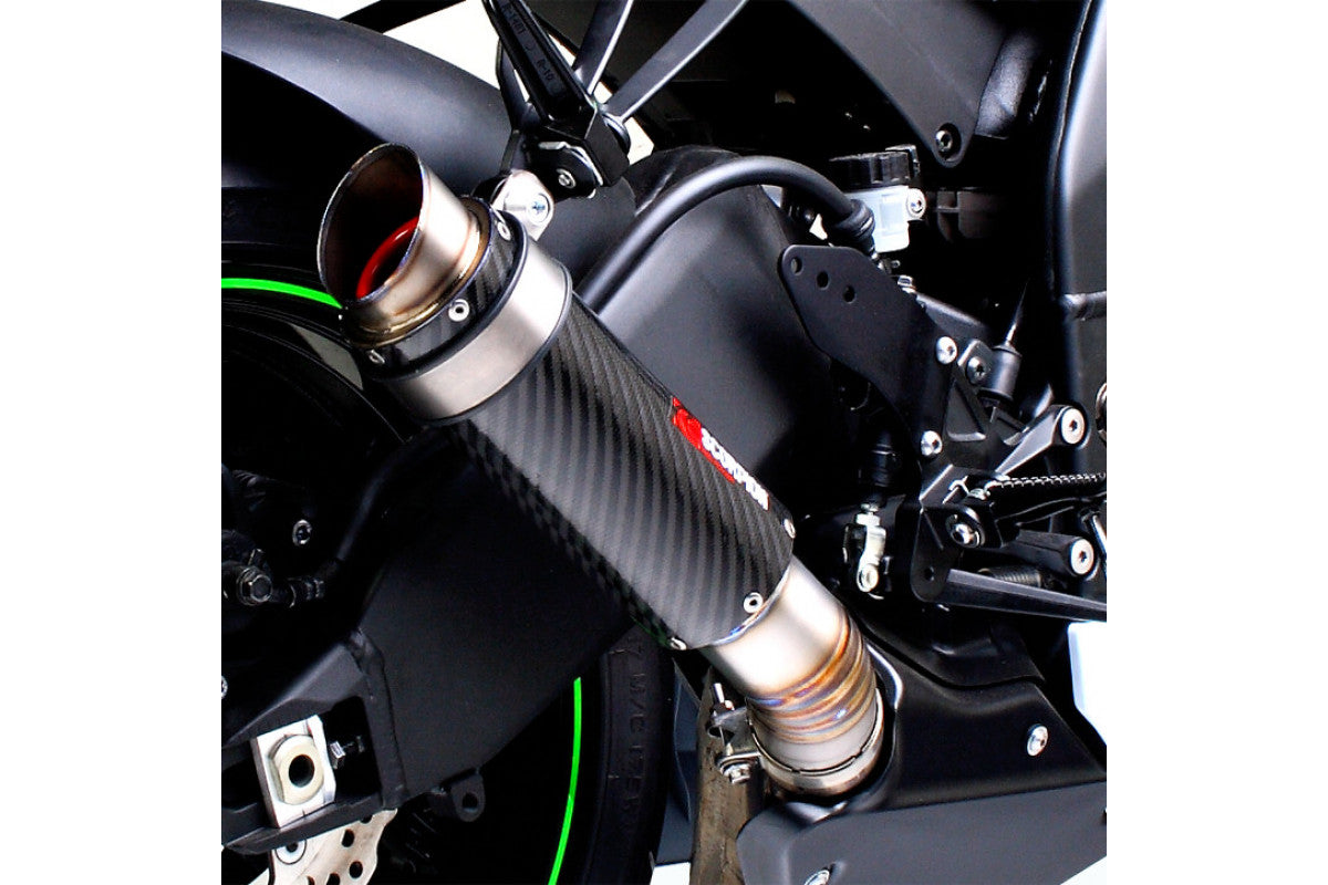 Scorpion KA1000CEM Kawasaki Ninja ZX-10R Rp1-Gp Slip-On - Carbon Fibre Sleeve | ML Performance US US