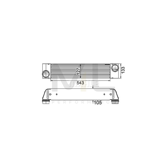 MAHLE ORIGINAL CI 193 000P Intercooler | ML Performance Car Parts