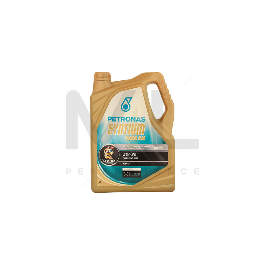 PETRONAS Syntium 5000 RN 5W-30 Fully Synthetic Car Engine Oil 5l | Engine Oil | ML Car Parts UK | ML Performance