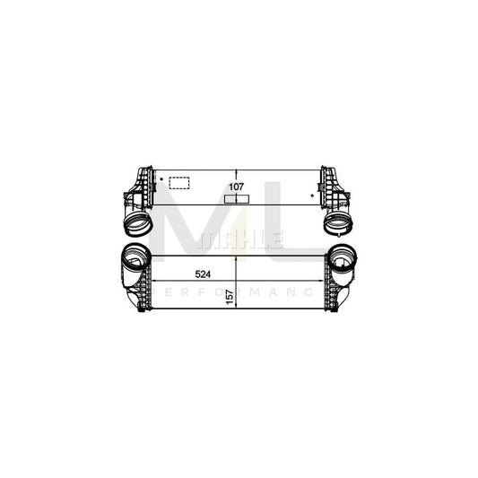 MAHLE ORIGINAL CI 175 000P Intercooler | ML Performance Car Parts