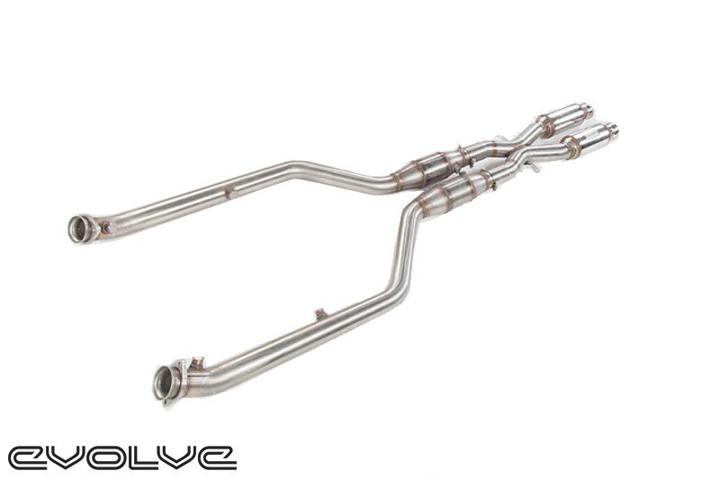 Evolve BMW E90 E92 E93 M3 X Pipe Exhaust - ML Performance UK