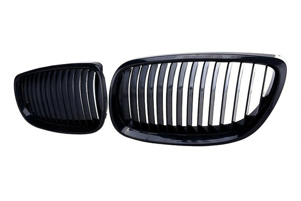 Genuine BMW M Performance E90 E92 E93 M3 Front Black Kidney Grilles - ML Performance UK