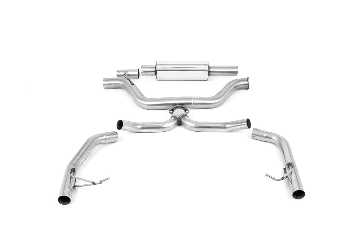 MillTek SSXSK29 Skoda Octavia vRS 2.0 TSI Non-Resonated OPF/GPF-Back Exhaust System - ML Performance US